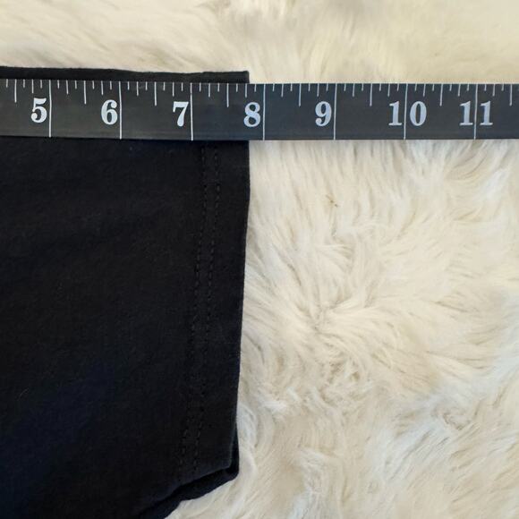 Santa Cruz Men's Black Short Sleeve Shirt Floral Logo Small Skater - Picture 6 of 7